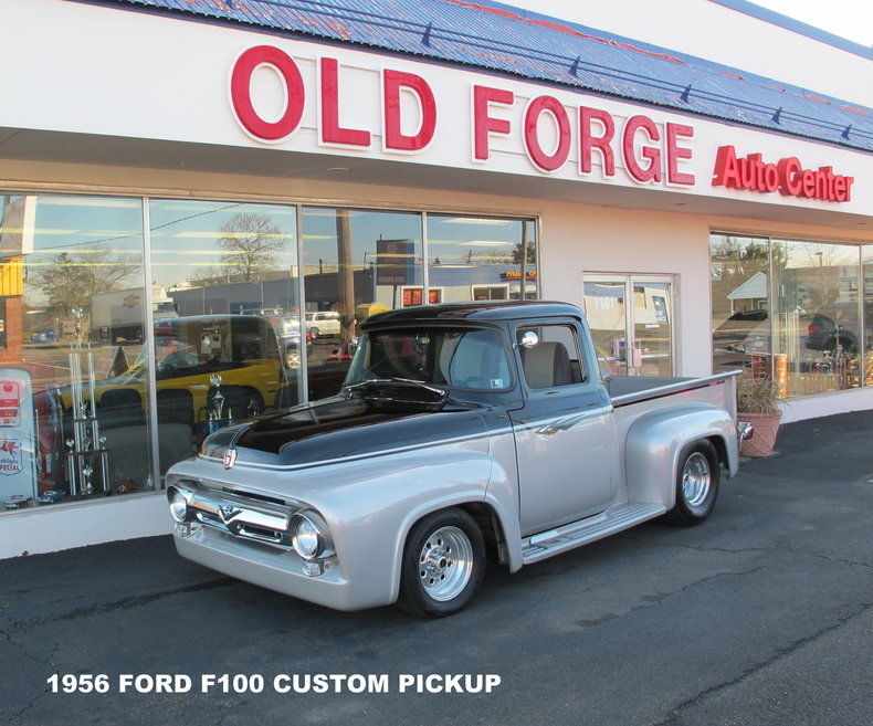 1956 Ford F 100 Custom Pickup Truck Modified hot rod