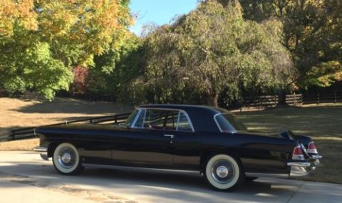 1956 Lincoln Continental Mark II Black/Red Rare Factory Air Conditioning for sale