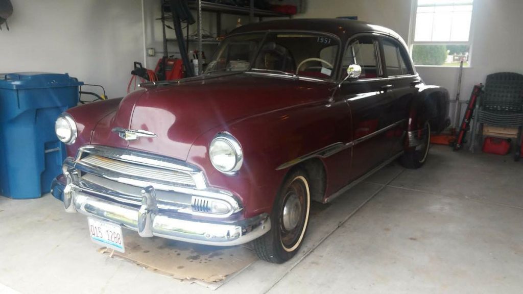 1951 Chevrolet Styleline Deluxe in cosmetically great condition