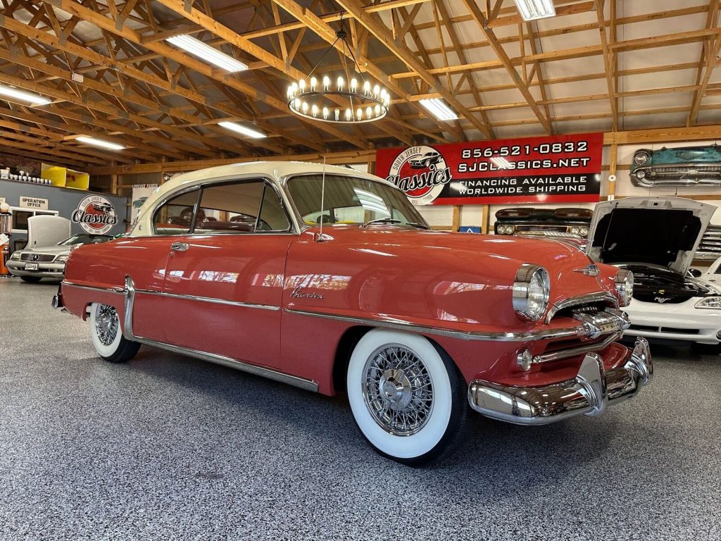1954 Plymouth Belvedere 2dr Hardtop Santa Rosa Coral & White Restored Must See!