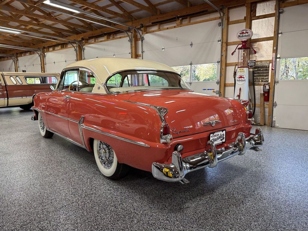1954 Plymouth Belvedere 2dr Hardtop Santa Rosa Coral & White Restored Must See!