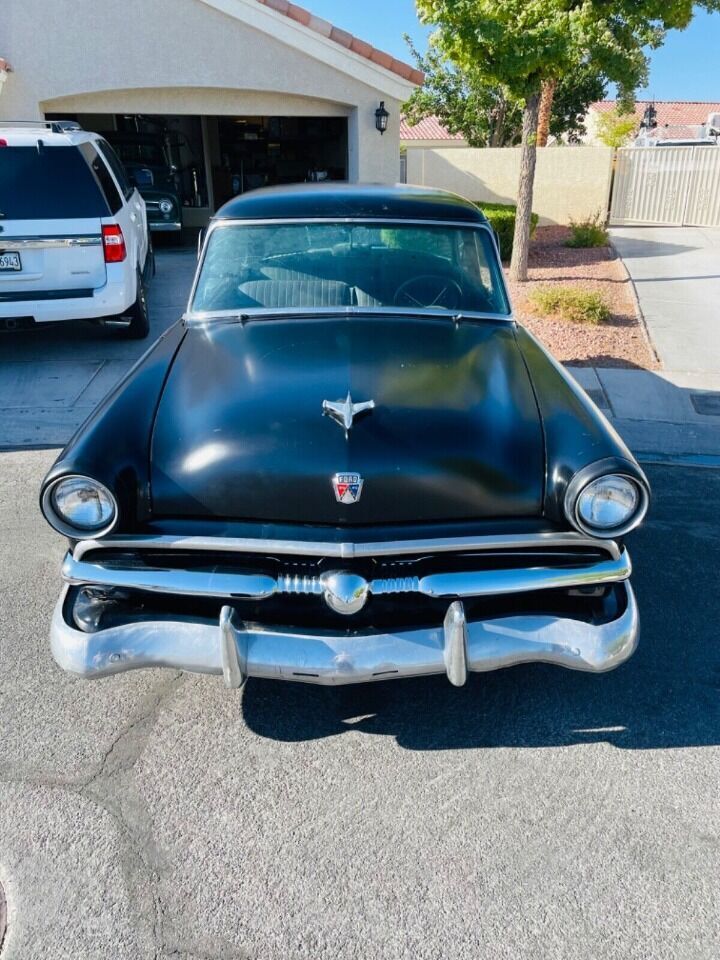 1953 Ford Customline 7 Miles Black Coupe 239 Cubic Inch