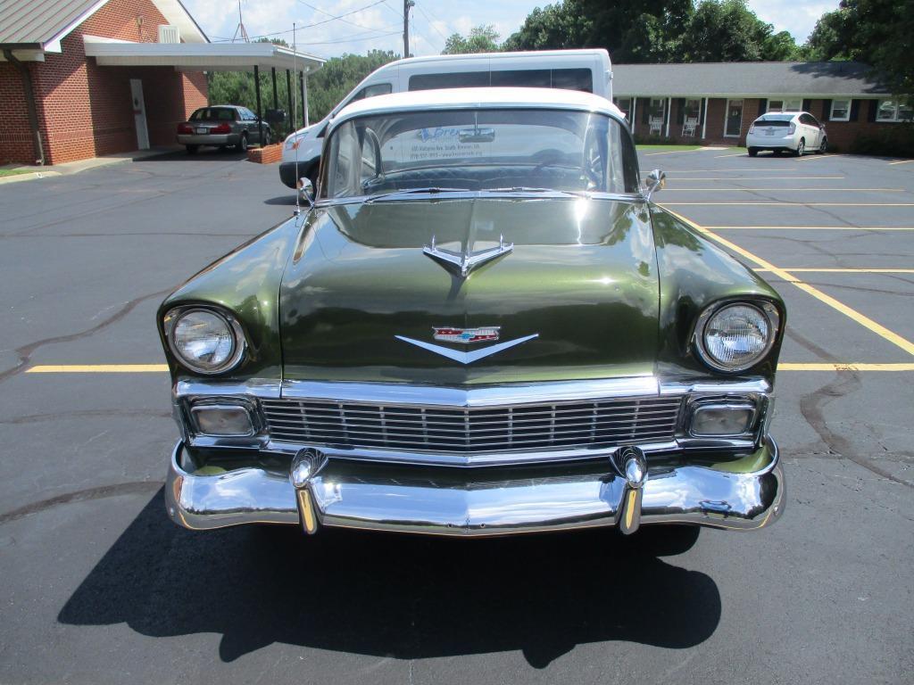 1956 Chevrolet Bel Air 2 door post