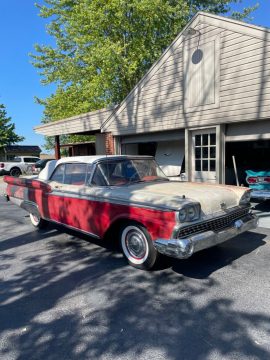 1959 Ford Galaxy Convertible 300 hp H code stick for sale