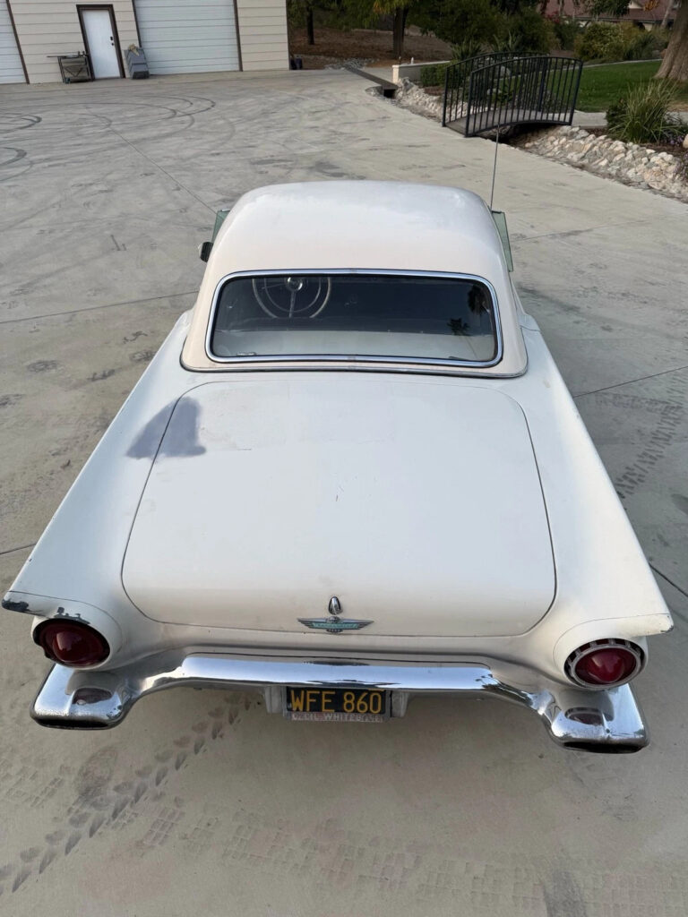 1957 Ford Thunderbird White