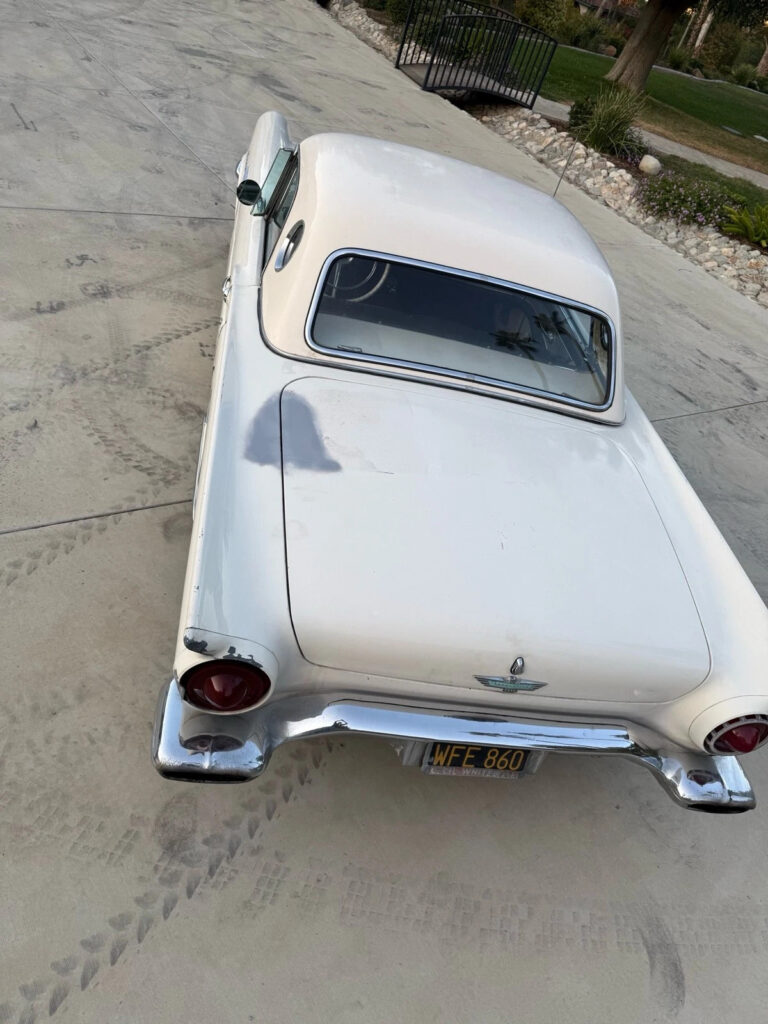 1957 Ford Thunderbird White