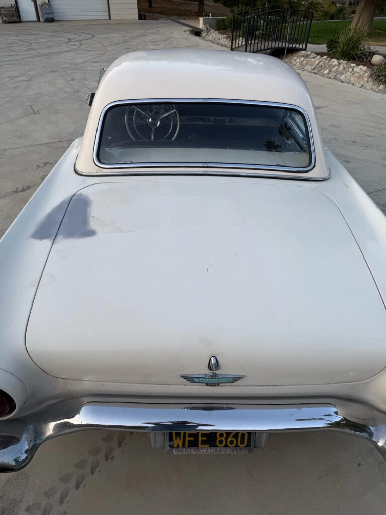 1957 Ford Thunderbird White