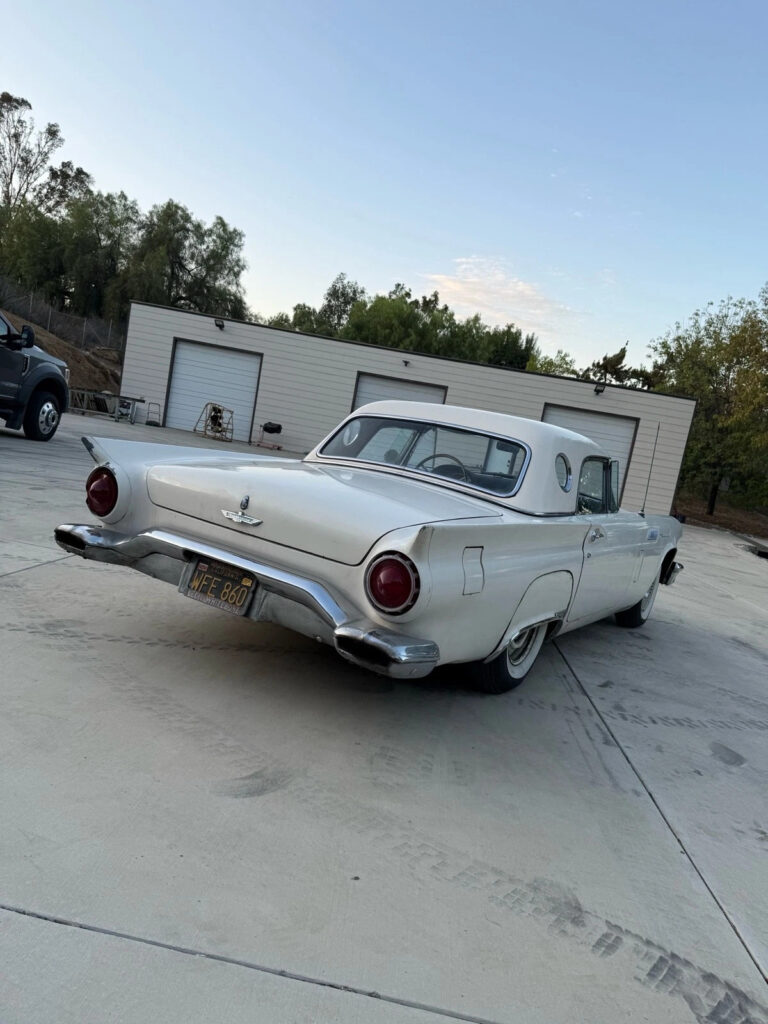 1957 Ford Thunderbird White