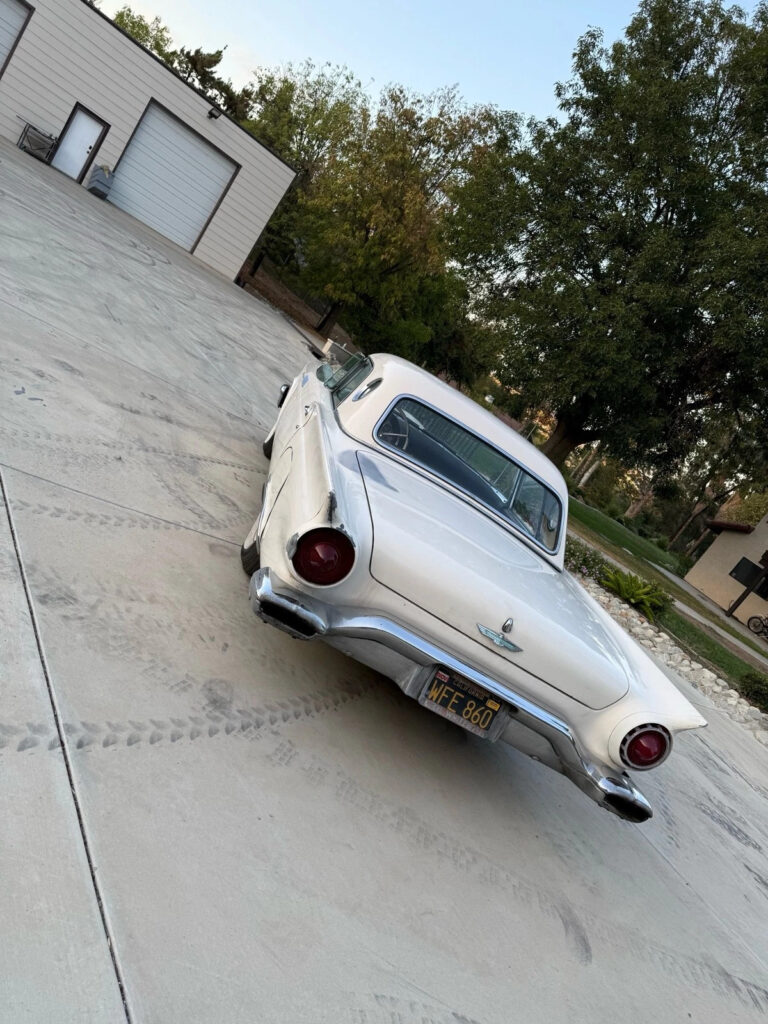 1957 Ford Thunderbird White