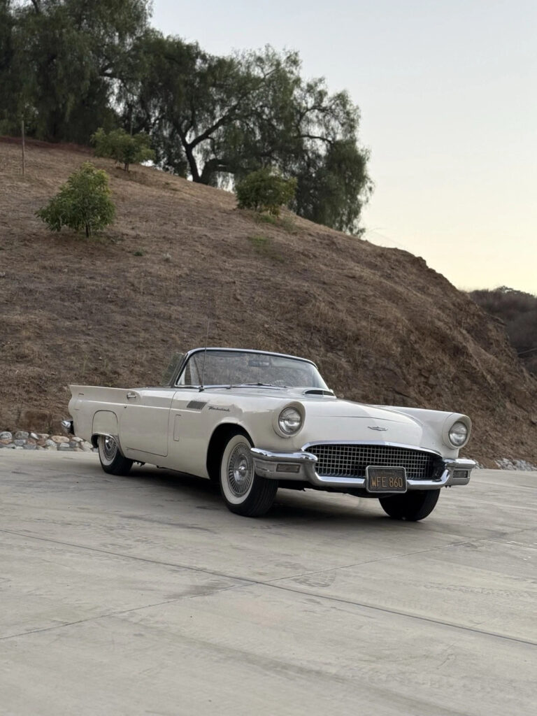 1957 Ford Thunderbird White