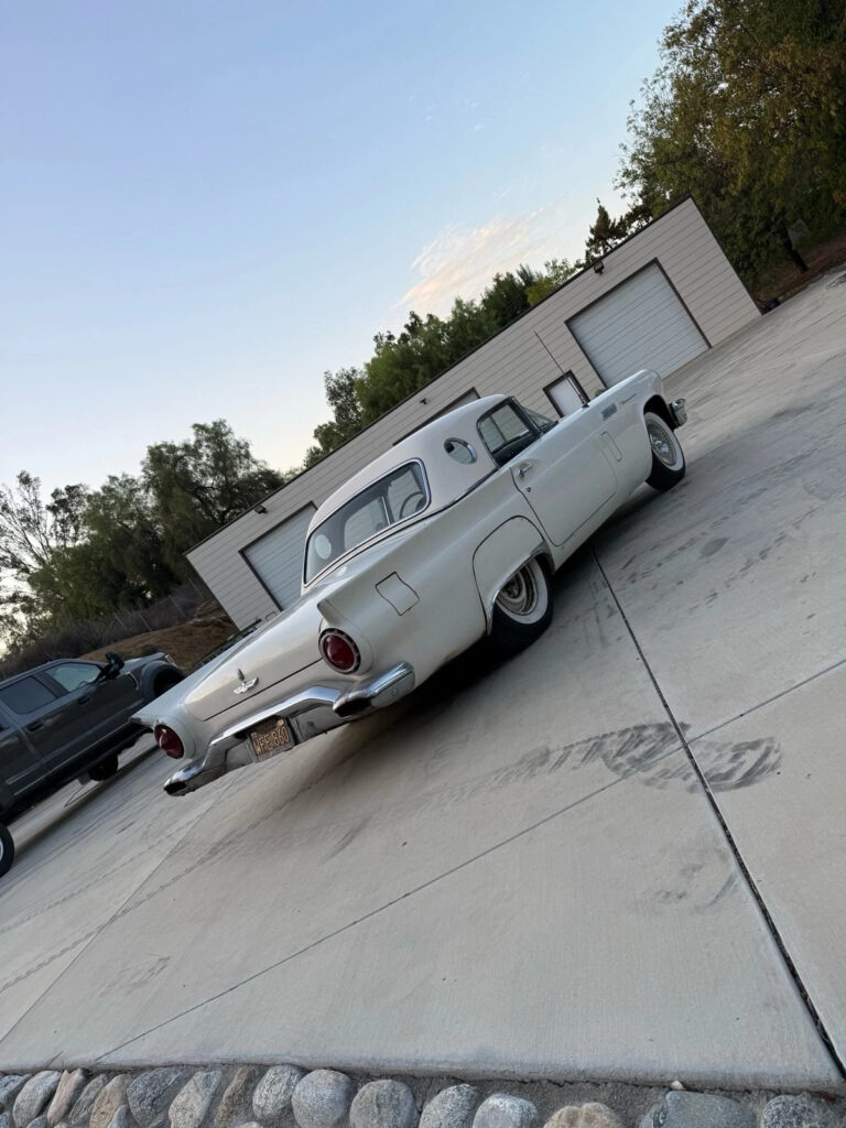 1957 Ford Thunderbird White