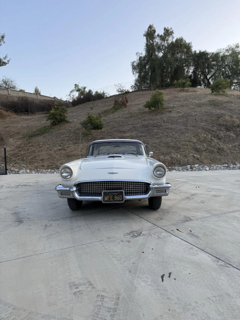1957 Ford Thunderbird White