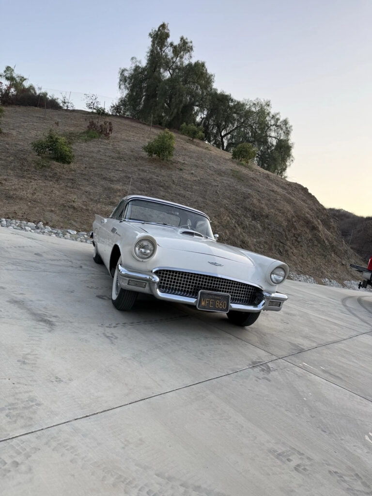 1957 Ford Thunderbird White
