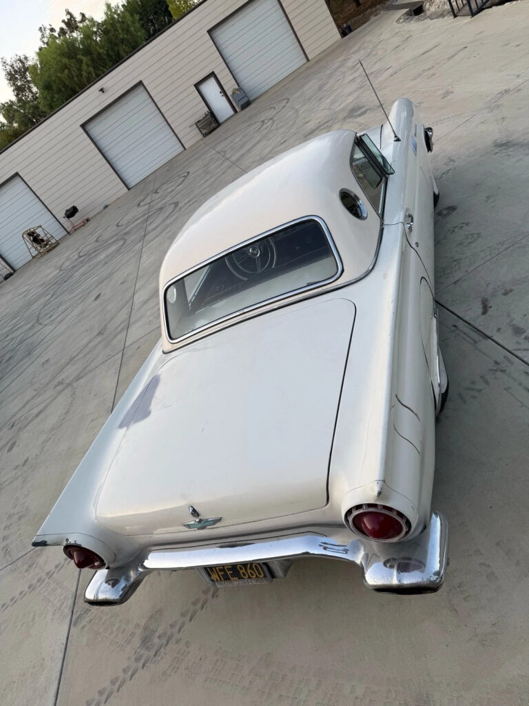 1957 Ford Thunderbird White