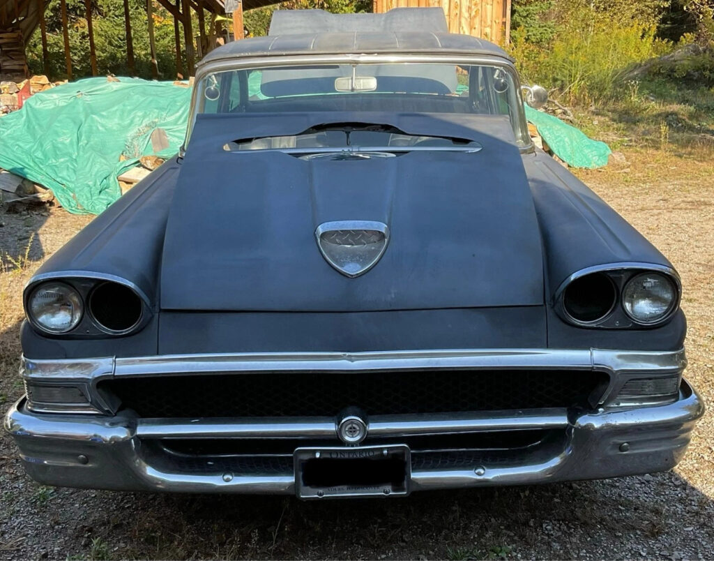 1958 Ford Custom 2-Door, Canadian Made, V8, 4-Speed Manual, Solid Body, rare