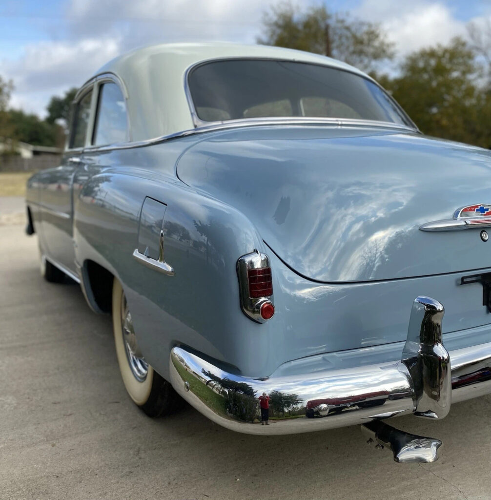 1952 Chevy Deluxe 2 Door Sedan Garage Kept 216 6 Cylinder 3 Speed Nice Runs Good