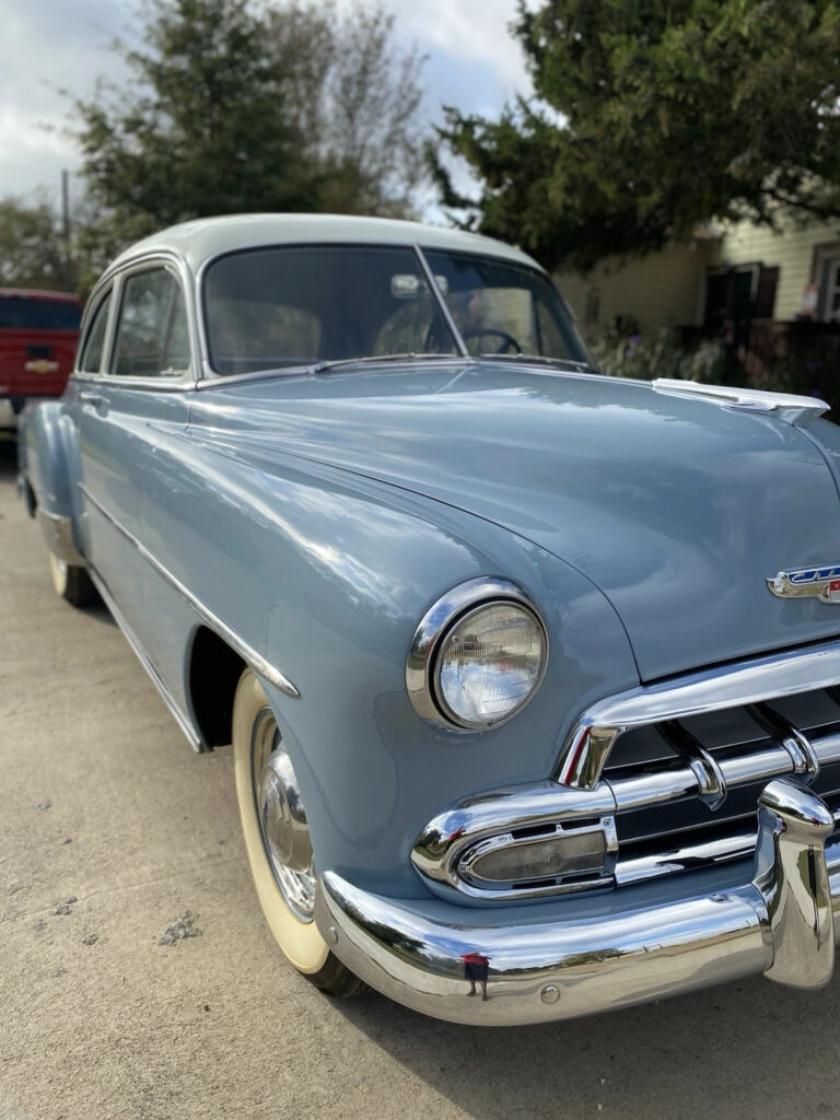 1952 Chevy Deluxe 2 Door Sedan Garage Kept 216 6 Cylinder 3 Speed Nice Runs Good