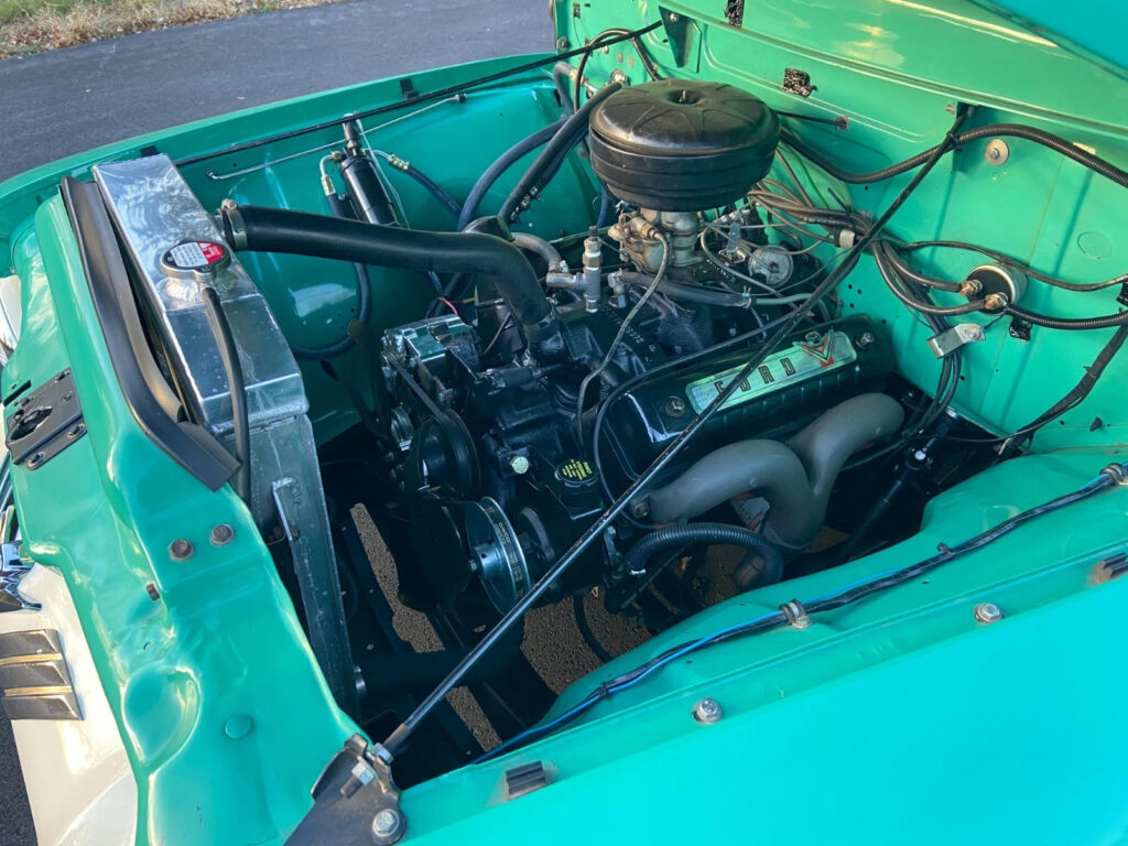 1954 Ford F100 Pickup Truck Thunderbird V8 Power Disc Brakes Steering AC Hot Rod