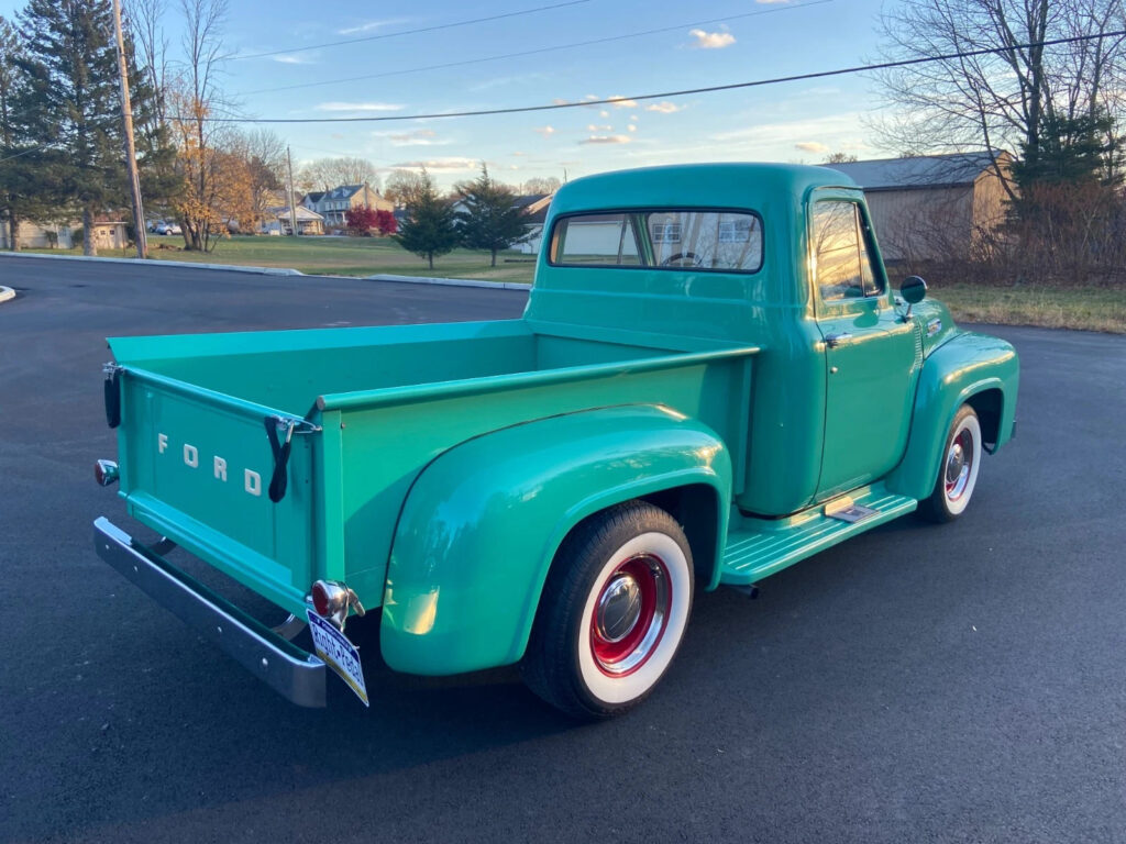 1954 Ford F100 Pickup Truck Thunderbird V8 Power Disc Brakes Steering AC Hot Rod