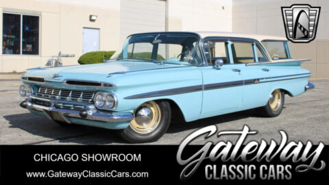 Baby Blue 1959 Chevrolet Nomad Other 348 V8 for sale