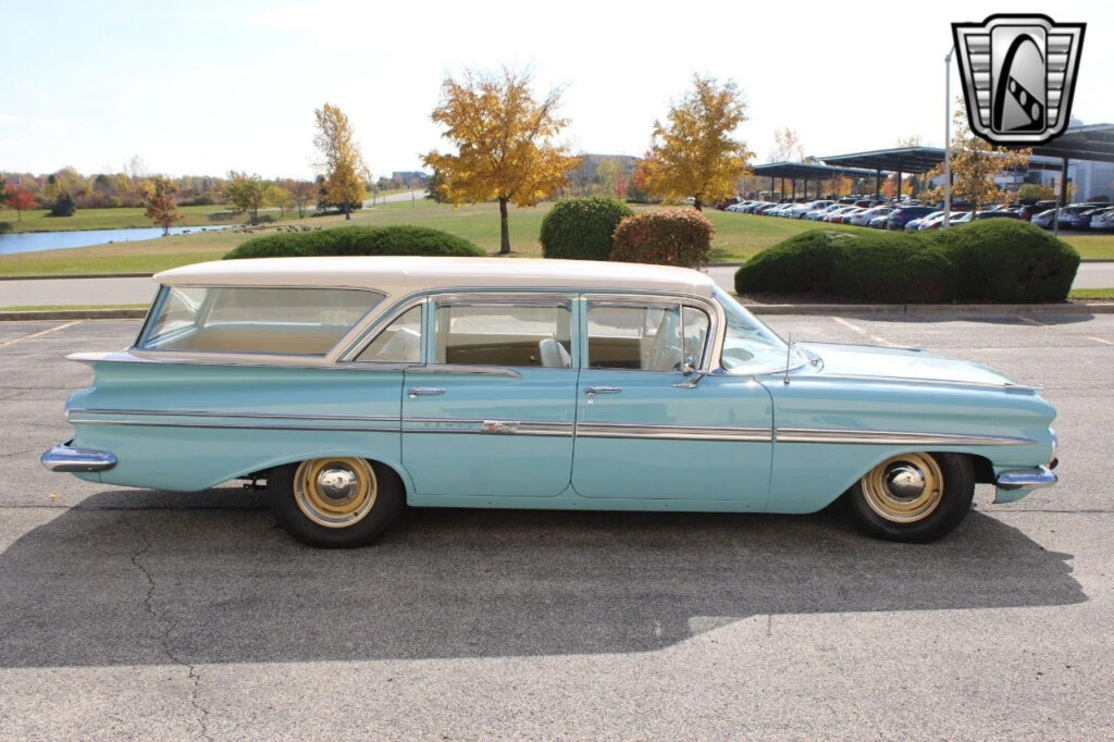 Baby Blue 1959 Chevrolet Nomad Other 348 V8