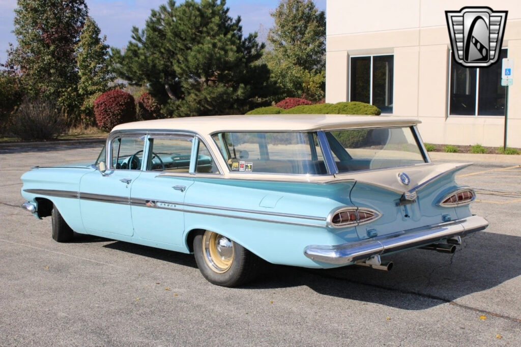 Baby Blue 1959 Chevrolet Nomad Other 348 V8