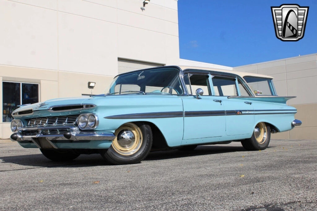 Baby Blue 1959 Chevrolet Nomad Other 348 V8